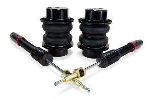 Audi RS7 Coilover Suspension Kit - Rear - Air Lift - 30-level adjustable, double-bellow monotube shocks - Black - `14-`18